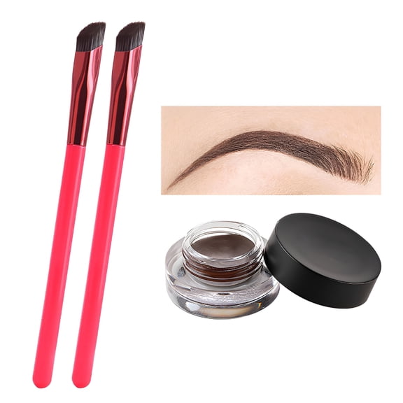 RAGUPEL Multifunctional Eyebrow Brush Thrush Gadget Square Eyebrow Brush Makeup Eyebrow Brush Concealer Makeup Angled Eyebrow Powder Brush And Eyebrow Cream