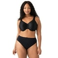 thumbnail image 2 of Wacoal Women's Basic Beauty Unlined Full Figure Underwire Bra, Black, 40G, 2 of 3