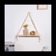 thumbnail image 3 of Estante Colgante de Pared de Macramé, Estantes de Pared de Madera Estilo Bohemio con Cuentas de Madera, Estante Flotante de Granja, Estante RúStico para Plantas Colgantes, 3 of 7