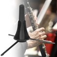 thumbnail image 4 of Support de clarinette portable pliable noir, trépied durable, accessoires pour instruments de musique, 4 of 4