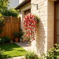 thumbnail image 5 of SLYNSHome Artificial Trailing Daisy Hanging Flowers, Realistic Silk Floral Vine Wall Ornament,Fake Greenery Garland For Patio, Porch, Wedding & Indoor Home Hanging Decor,Hot Pink, 5 of 6