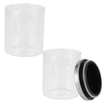 thumbnail image 3 of Bocal de Rangement, Récipient de Stockage Alimentaire avec Couvercle en Acier Inoxydable et Ligne de Graduation pour Salles de Thé, Cafés, Restaurants 600ml, 3 of 7