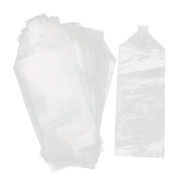 50 bolsas de plástico a prueba de fugas Zulema para agua 12x33cm Bolsa de camarones de pescado