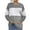 Gray-Fashion Sweatshirts, variant on Xcmzpl Womens Hoodies Loose Fit Color Block Hooded Sweatshirt Trendy Sweater Tops Workout Long Sleeve Blouses Fall Fashion