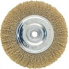 Vulcan 323011OR Coarse Grade Wire Wheel Brush, 6 in Dia, Carbon Steel