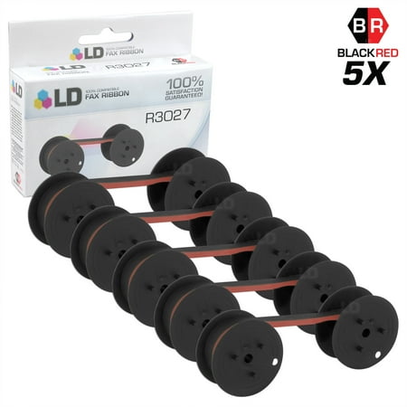 LD Compatible Data Supply R3027 Black and Red Printer Ribbon
