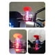 thumbnail image 5 of Joyas de motocicleta transparentes y luminosas, adorno para casco de motocicleta, cabeza de motocicleta, adorno giratorio para avión pequeño., 5 of 5