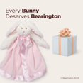 thumbnail image 6 of Bearington Baby Snuggler Premium Bunny Plush Stuffed Animal Security Blanket NEW, 6 of 7