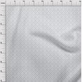 thumbnail image 3 of oneOone Georgette Viscose Medium Blue Fabric Line & Dot Small Dress Material Fabric Print Fabric by The Yard 42 Inch Wide, 3 of 4