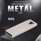 thumbnail image 1 of USB 2.0 Flash Drive 64GB Pendrive Pulgar de alta velocidad Pen Drive con llavero, 1 of 9