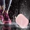 thumbnail image 4 of Coque de Protection pour Airpods Pro, Étui en Silicone Ultra Fin Compatible avec Airpods Pro, Supporte la Charge Sans Fil-Sable Rose, 4 of 7