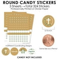 thumbnail image 3 of Big Dot of Happiness Confirmation Elegant Cross - Religious Party Small Round Candy Stickers - Party Favor Labels - 324 Count, 3 of 7