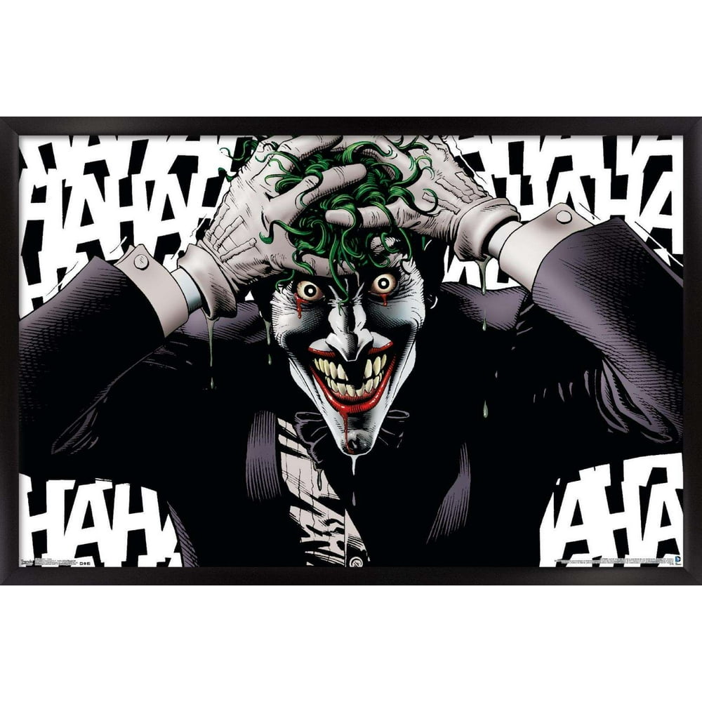 DC Comics The Joker Crazy Poster