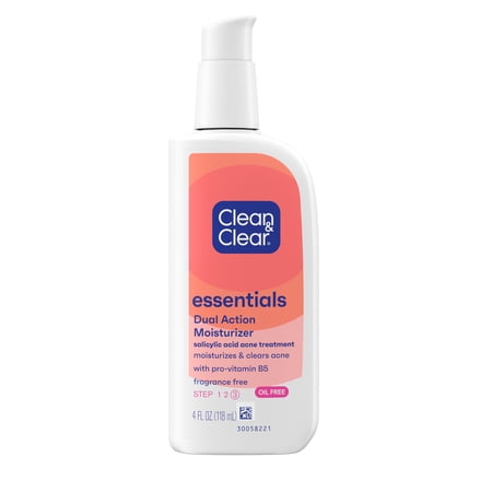 Clean & Clear Essentials Dual Action Moisturizer  4 fl. oz