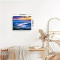 thumbnail image 5 of Sunrise Great Smoky Mountain Wall Art Nature Forest Scenery Posters Bedroom Decor USA National Park Landscape Picture Canvas Print Modern Artwork for Living Room Bathroom Office Home Decoration 12x16", 5 of 6