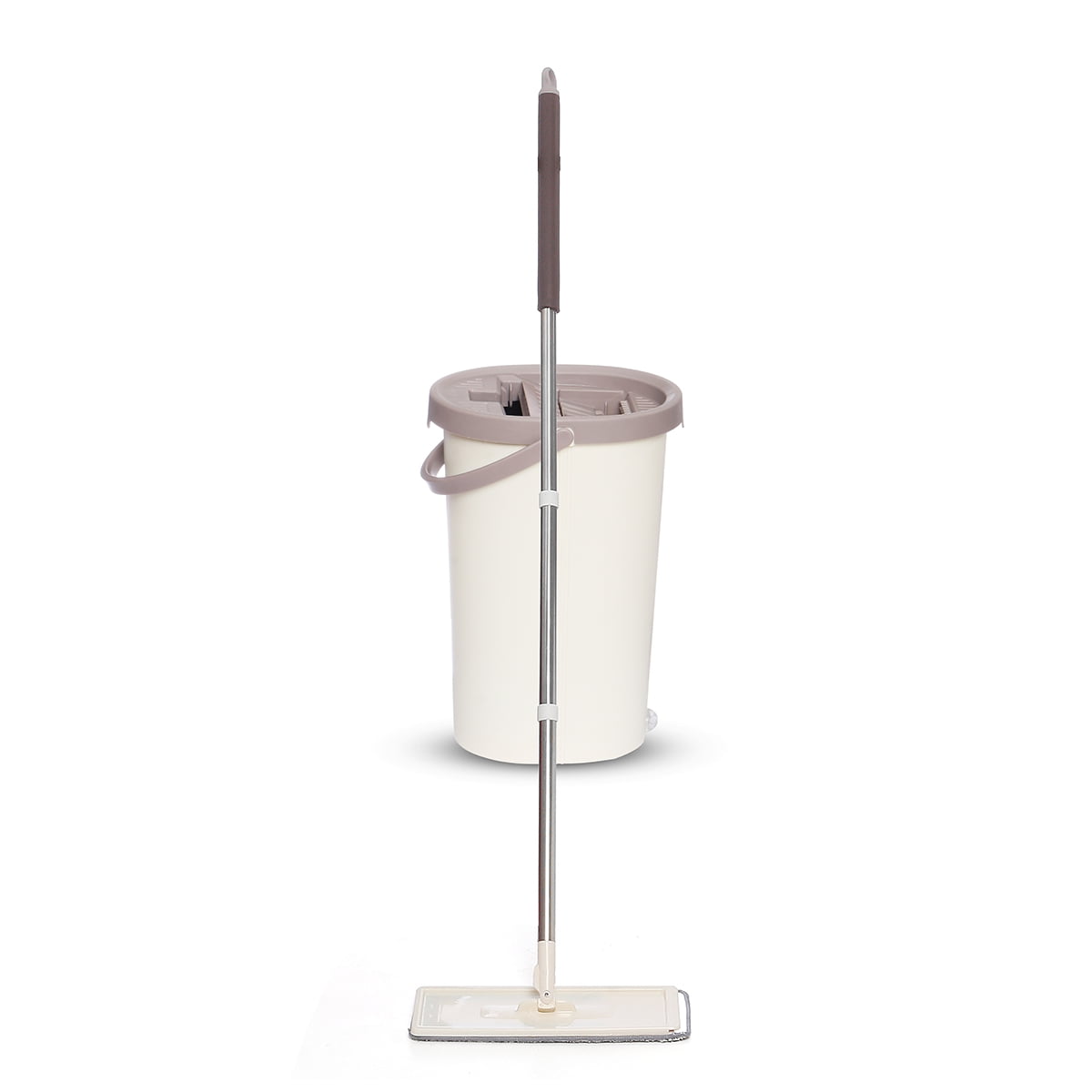 Magic Flat Mop and Bucket System, 360 Degree Swivel Head Self Cleaning