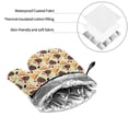 thumbnail image 6 of Naloa Thanksgiving Oven Mitts and Pot Holders 4 pcs Set, Cooking Baking Grilling Kitchen Oven Glove for Cooking, 6 of 6
