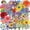 044#, variant on KARDLURY 100PCS Scrapbook Flower Stickers for Adults Junk Journal Craft Supplies