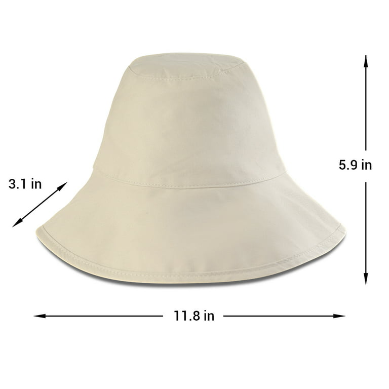 Big Size 3XL/4XL White Flexfit® Bucket Hat