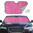 thumbnail image 2 of Balery Leopard Print Car Windshield Sun Shade,Windshield Sunshade for Car Pickup Truck SUV Accessories-Medium, 2 of 7