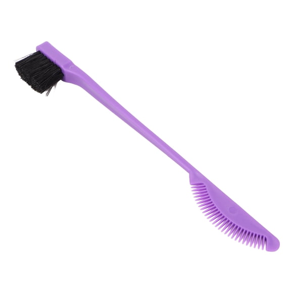 Peine De Cepillo De Doble Borde, Peine De Cejas De Doble Cara, Nailon, Cómodo, Suave, Duro, Moderado, Multifuncional, 5 Uds. Para Peluquería