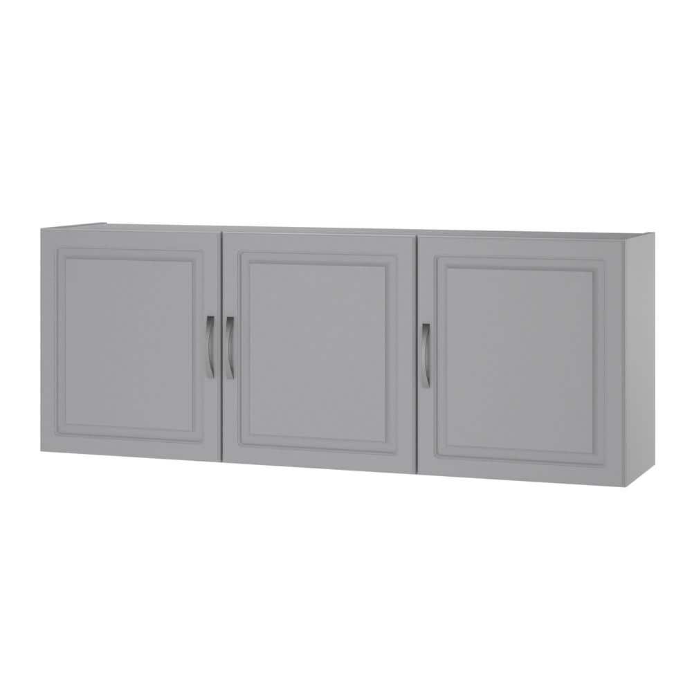 Trailwinds 54 in. Ashen Gray Wall Cabinet