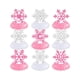 thumbnail image 2 of 9 centros de mesa de nido de abeja con forma de copos de nieve: decoraciones 3D para el invierno rosa, 2 of 8
