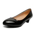 thumbnail image 7 of Mostsola Kitten Heels for Women Business Casual Shoes Slip on Pointed Toe Pumps Work Dress Shoes, 7 of 7