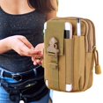 thumbnail image 2 of Riñonera portátil para deportes al aire libre, senderismo, viaje, bolsa de transporte, ciclismo, Camping (bronceado), 2 of 7