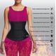 thumbnail image 3 of Neoprene Sweat Waist Trainer Waist Trimmer Belts for Women Slimming Body Shaper Sauna Exercise, 3 of 4