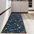 thumbnail image 4 of Pioneer Flower Floral Print Pattern Kitchen Rug Mat,Kitchen Runner Rugs Non Skid Washable,Decorative Kitchen Floor Mats for Kitchen,Sink,Laundry,17"X47", 4 of 5