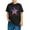 Black, variant on CFLVAEK Kids 4th of July T Shirts Funny Stars Stripes Patriotic Graphic Tees Comfy Cotton Round Neck Short Sleeve Tshirts Girls Boys Indenpendence Day Tshirt 5 Years