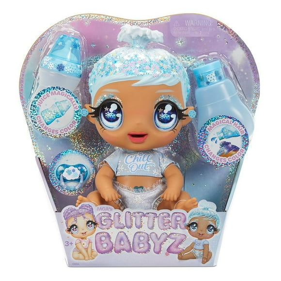 GLITTER BABYZ January Snowflake Baby Doll