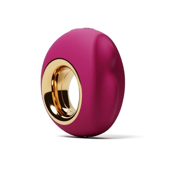 NS Novelties Gold-n-Dreams Minerva Rechargeable Silicone Clitoral Vibrators, Magenta