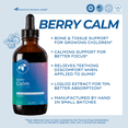 thumbnail image 3 of Mountain Meadow Herbs Berry Calm for Kids | Great Tasting Herbal Calcium Supplement for Strong Bones & Teeth | Improves Focus and Relaxation | 4 Oz, 3 of 6