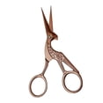 thumbnail image 4 of Abbracc Crane Design Stainless Steel Sewing Embroidery Scissors Cutter Dark Brown, 4 of 6