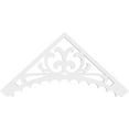 thumbnail image 2 of Ekena Millwork 36"W x 16 1/2"H x 1"P (11/12) Pitch Genova Architectural Grade PVC Gable Pediment, 2 of 5