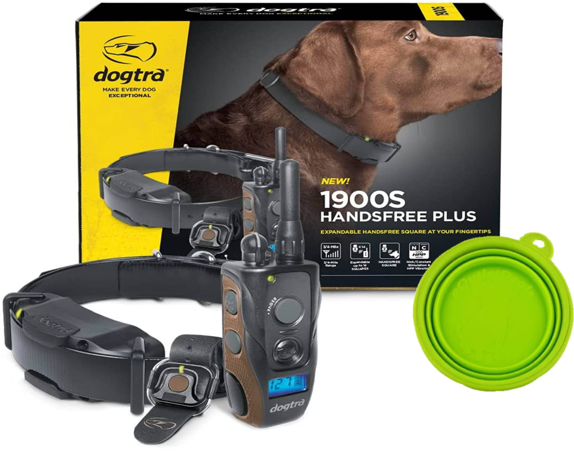 Dogtra 1900S HANDSFREE Plus E Collar Training For Dogs 3/4 Mile