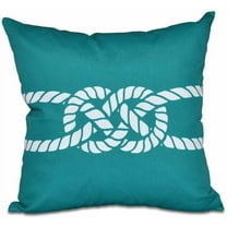 Simply Daisy 16" x 16" Carrick Bend Geometric Print Pillow