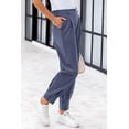 thumbnail image 3 of Pantalones PRETTYGARDEN 2025 de tiro alto, largo hasta el tobillo, gris azul XXL, 3 of 8