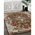 thumbnail image 2 of Ahgly Company Indoor Rectangle Patterned Bakers Brown Novelty Area Rugs, 7' x 9', 2 of 6