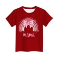 thumbnail image 4 of Freshbabe Children's Print Short Sleeved Printed T-shirt Round Neck Short Multicolor Sleeved Casual Versatile Kids, 4 of 5