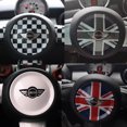 thumbnail image 4 of Car Steering Wheel Center Sticker Cover For MINI ONE  S Clubman R55 R56 R57 R58 R59 R60 R61 Interior Moulding Accessories, 4 of 7