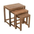 thumbnail image 6 of Reclamation Rustic Reclaimed Solid Wood Three-Piece Nesting Tables, 6 of 6