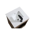 thumbnail image 6 of Elegant Kitchen and Bath Chandler 20 Inch Single Bathroom Vanity In Walnut Brown, 6 of 13