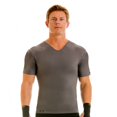 thumbnail image 3 of Insta Slim  Pro Men's Active Wear Compression V-neck T-shirt, 3 of 5