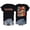 Black, variant on Womens Casual Summer T Shirts Letter Print Fashion Spring Tops Short Sleeve Crew Neck Basic Tees