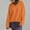 Yellow, variant on Lilgiuy Women's V-Neck Pullover Sweaters 2023 Fall Winter Solid Color Long Sleeve Slouchy Oversized Knit Jumper Tops for Daily Life