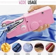 thumbnail image 5 of Travel Sewing Buddy, Mini Hand Sewing Machine for Clothing, Silk, Jeans, Leather, Quick Repair on the Fly, Lightweight Electric Tool, Perfect for Beginners and Sewing Enthusiasts, 5 of 5