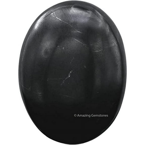 Shungite Crystal Palm Stone